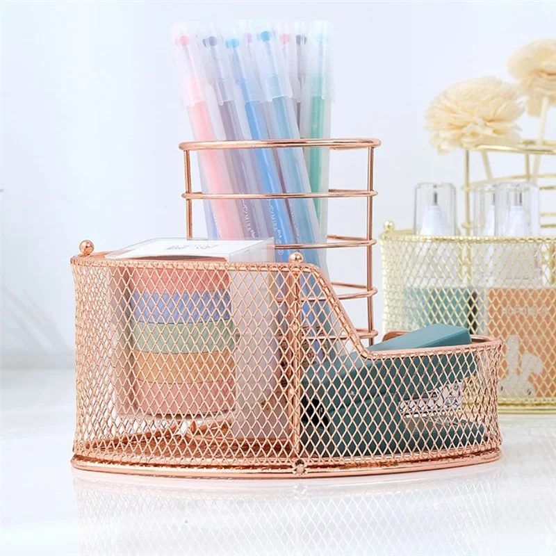 Exquisite Mesh Pen Holder Triangle-Shaped Metal Stationery Storage Holder 3 Compartment Desktop Office Storage Holder A Durable
Exquisite Mesh Pen Holder Triangle-Shaped Metal Stationery Storage Holder 3 Compartment Desktop Office Storage Holder A Durable
