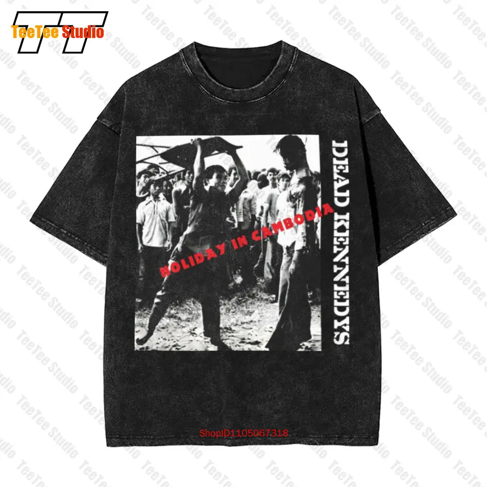 Винтажная футболка большого размера Dead Kennedys Holiday In Cambodia в стиле панк-рок GKDY
Винтажная футболка большого размера Dead Kennedys Holiday In Cambodia в стиле панк-рок GKDY