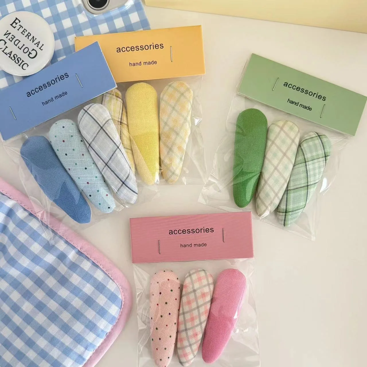 3 Pcs Japanese Style Fashionable Funny Sponge Water Droplet Fabric Hair Clip Cute Kawaii Korean Style Simple Colorful Headwear
3 Pcs Japanese Style Fashionable Funny Sponge Water Droplet Fabric Hair Clip Cute Kawaii Korean Style Simple Colorful Headwear