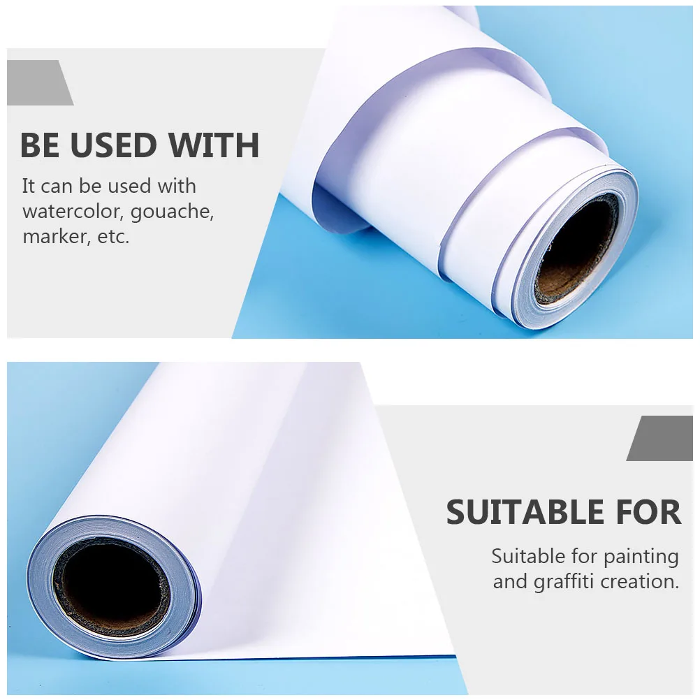 3 Rolls Drawing Sketch Painting Paper Painting Paper for Kids Pure Wood Pulp Eco Friendly Compatible
3 Rolls Drawing Sketch Painting Paper Painting Paper for Kids Pure Wood Pulp Eco Friendly Compatible