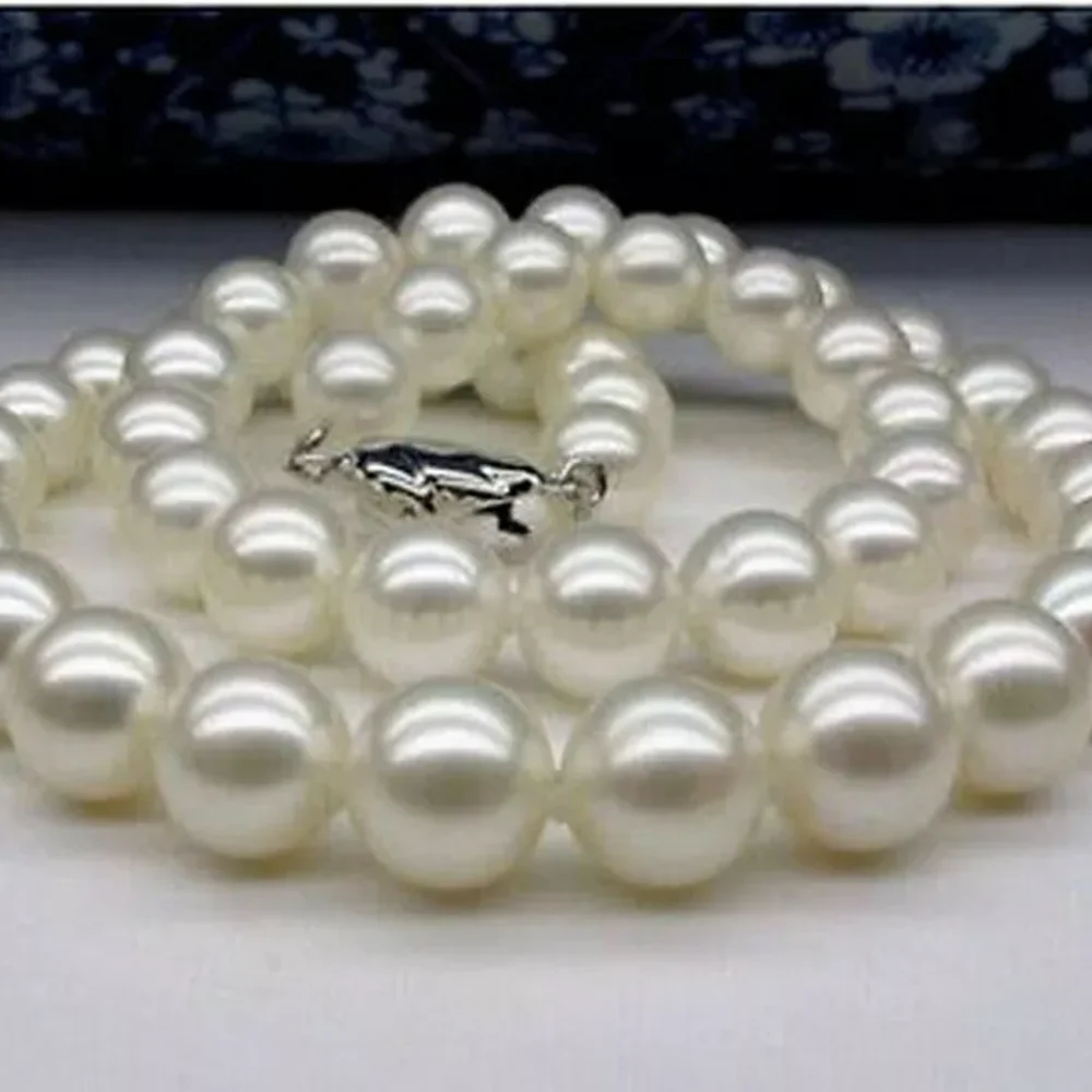 Bestselling AAAA 10-11millimeter South Sea white round pearl necklace 925s 16/36inch
Bestselling AAAA 10-11millimeter South Sea white round pearl necklace 925s 16/36inch