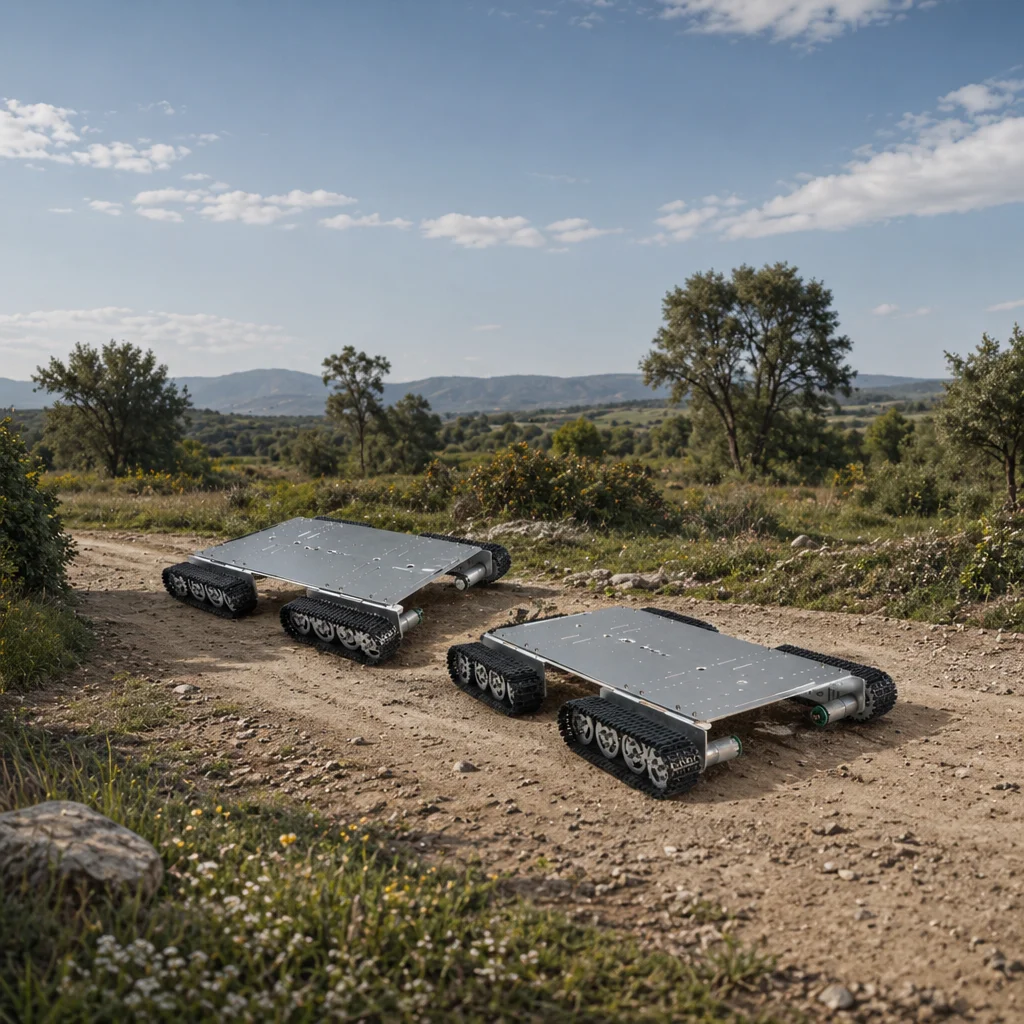 Tracked Tank Chassis Car, ROS Robot Development Platform, Controlled By PS2 Controller and Mobile APP
Tracked Tank Chassis Car, ROS Robot Development Platform, Controlled By PS2 Controller and Mobile APP