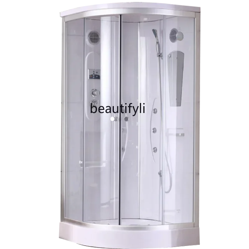zxY17 Shower room Glass bathroom Steam arc fan partition Toilet Tempered glass Bath room
zxY17 Shower room Glass bathroom Steam arc fan partition Toilet Tempered glass Bath room