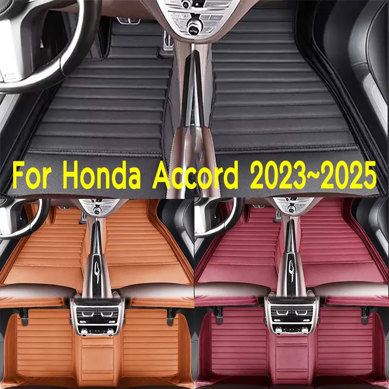 Car Floor Mats Suitable for Honda Accord 2023~2025 Anti slip and wear-resistant PU leather car interior mat
Car Floor Mats Suitable for Honda Accord 2023~2025 Anti slip and wear-resistant PU leather car interior mat