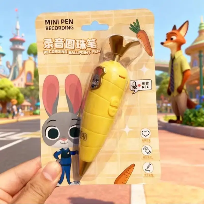 Zootopia 2 Collector's Edition Carrot Recorder Pen (60-Second Mini Recorder) | Judy&Nick Themed 2-in-1 | Movie Cosplay Prop Gift
Zootopia 2 Collector's Edition Carrot Recorder Pen (60-Second Mini Recorder) | Judy&Nick Themed 2-in-1 | Movie Cosplay Prop Gift