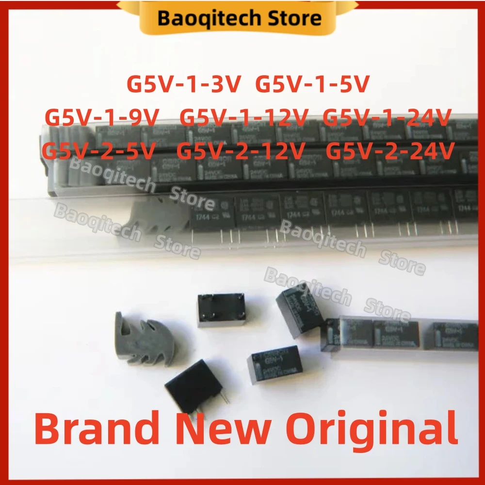 2pcs New low Signal relay G5V-1 G5V-2 3V 9V 5VDC 12VDC 24VDC 2A 8PIN G5V-2-5VDC G5V-2-12VDC G5V-2-24VDC 5V 12V 24V For Omron
2pcs New low Signal relay G5V-1 G5V-2 3V 9V 5VDC 12VDC 24VDC 2A 8PIN G5V-2-5VDC G5V-2-12VDC G5V-2-24VDC 5V 12V 24V For Omron