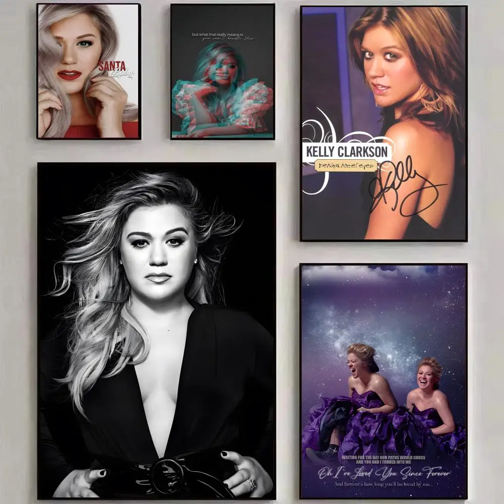 Singer K-Kelly Clarkson Poster Home Bar Wall Art Sticker Waterproof Self-Adhesive Mural for Living Room Bedroom Decor
Singer K-Kelly Clarkson Poster Home Bar Wall Art Sticker Waterproof Self-Adhesive Mural for Living Room Bedroom Decor