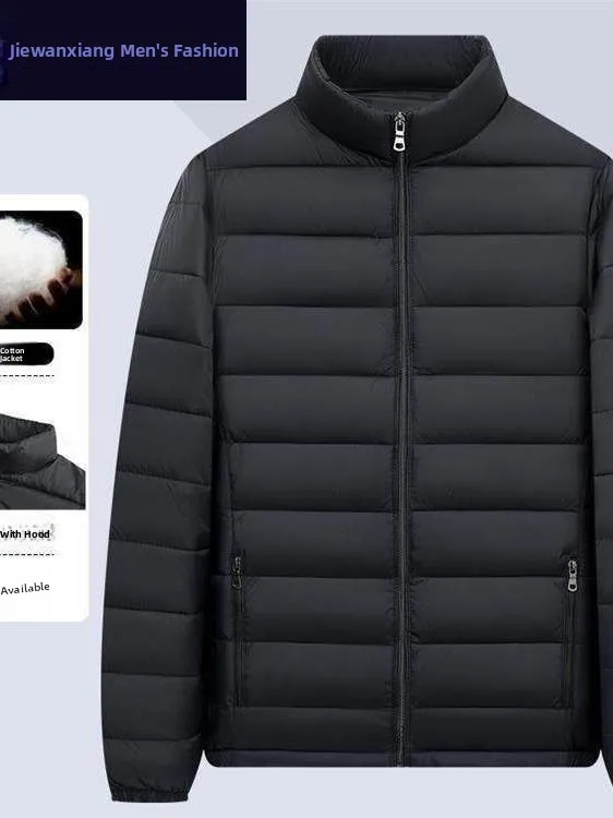 Ультратонкая мужская пуховая хлопковая куртка, легкая портативная парка больших размеров, длинная облегающая парка, весенний молодежный тренд
Ультратонкая мужская пуховая хлопковая куртка, легкая портативная парка больших размеров, длинная облегающая парка, весенний молодежный тренд