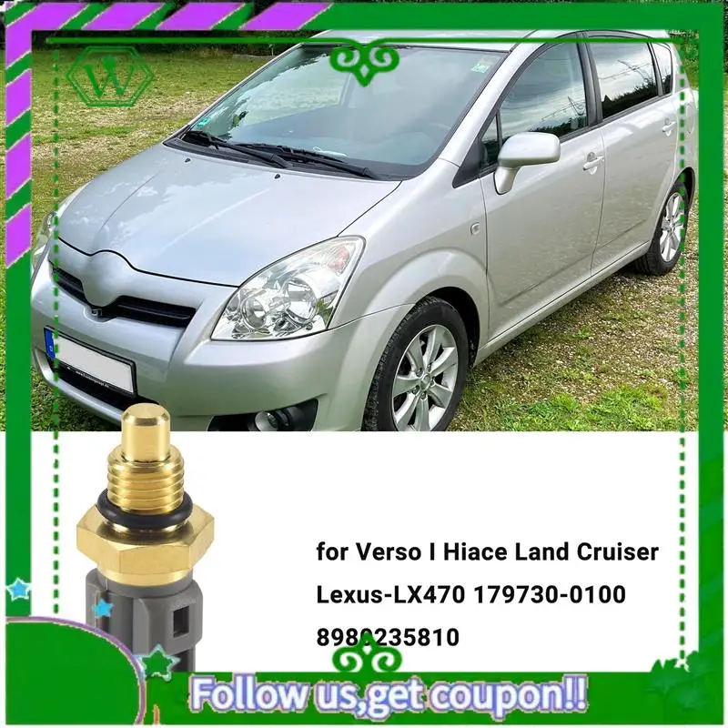 AC34-1 ПК Датчик температуры топлива Автомобильный датчик для Toyota-Corolla Verso I Hiace Land Cruiser Lexus-LX470 179730-0100 8980235810
AC34-1 ПК Датчик температуры топлива Автомобильный датчик для Toyota-Corolla Verso I Hiace Land Cruiser Lexus-LX470 179730-0100 8980235810