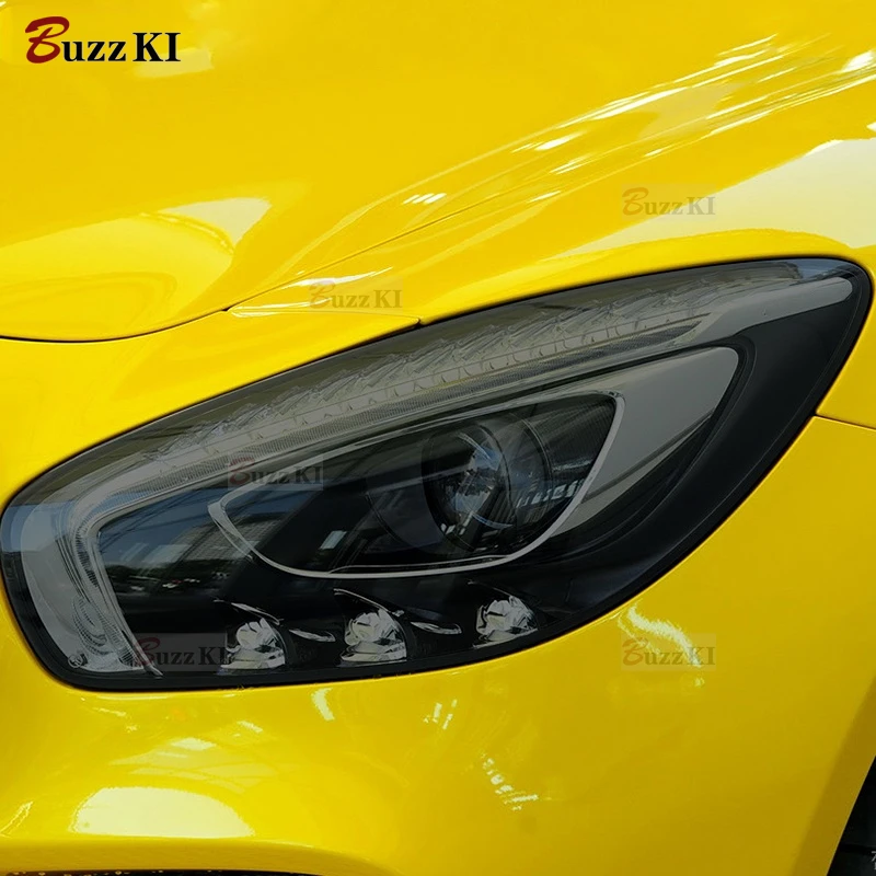 For Mercedes Benz AMG GT 2015-Present GT63 Coupe 4-door Accessories Car Headlight Protective Film Transparent Black TPU Sticker
For Mercedes Benz AMG GT 2015-Present GT63 Coupe 4-door Accessories Car Headlight Protective Film Transparent Black TPU Sticker