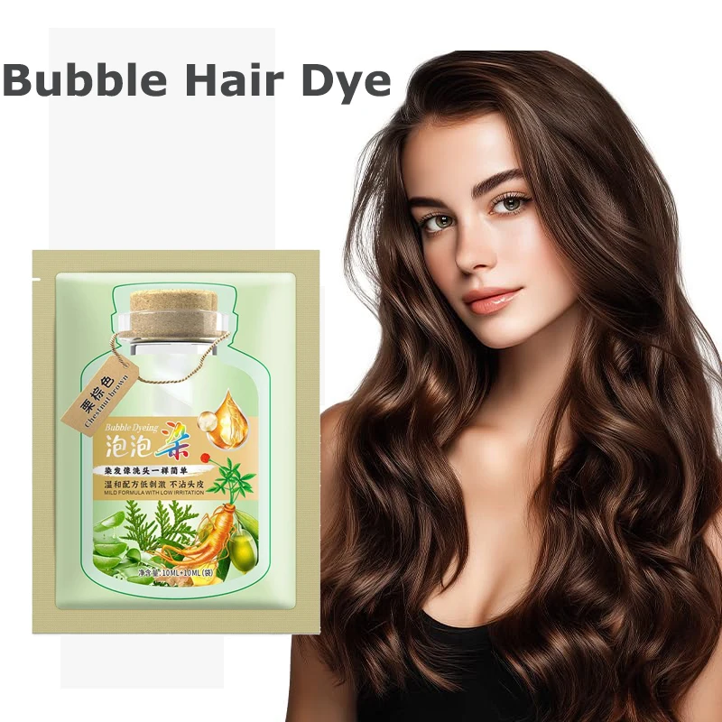 30 мл/пакет шампунь с пузырьковой краской для волос 3 в 1 для женщин/мужчин, натуральный растительный цвет волос для покрытия седых волос, питательный корневой прикрас
30 мл/пакет шампунь с пузырьковой краской для волос 3 в 1 для женщин/мужчин, натуральный растительный цвет волос для покрытия седых волос, питательный корневой прикрас