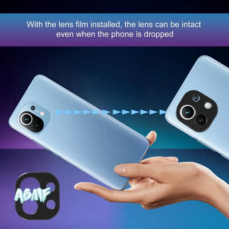 ABMF-Защитная пленка для объектива задней камеры для Xiaomi 11, кольцевая пленка из алюминиевого сплава для Xiaomi Mi 11, чехол для объектива
ABMF-Защитная пленка для объектива задней камеры для Xiaomi 11, кольцевая пленка из алюминиевого сплава для Xiaomi Mi 11, чехол для объектива