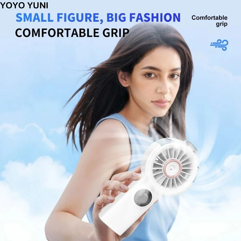 Portable Cooling Spray Fan Water Cooling Low Noise Mini Cooling Fans Rechargeable Durable Small Personal Cooling Fans Outdoor
Portable Cooling Spray Fan Water Cooling Low Noise Mini Cooling Fans Rechargeable Durable Small Personal Cooling Fans Outdoor