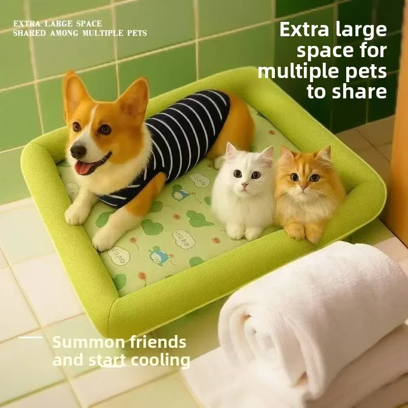 Cooling Puppy Bed Summer Dog Supplies Mat Accessory for Small Breeds Dogs Medium Pet Large Beds Sofa Blanket Baskets Fluffy Cats
Cooling Puppy Bed Summer Dog Supplies Mat Accessory for Small Breeds Dogs Medium Pet Large Beds Sofa Blanket Baskets Fluffy Cats