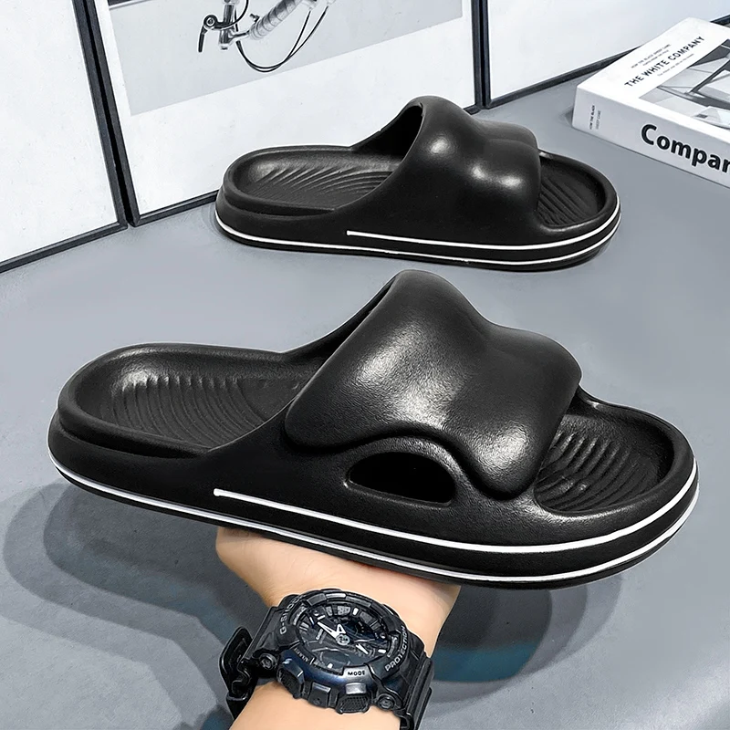 Couple's slippers with soft soles, poop-feel, anti-slip, wear-resistant, outdoor casual beach waterproof and anti-slip slippers
Couple's slippers with soft soles, poop-feel, anti-slip, wear-resistant, outdoor casual beach waterproof and anti-slip slippers