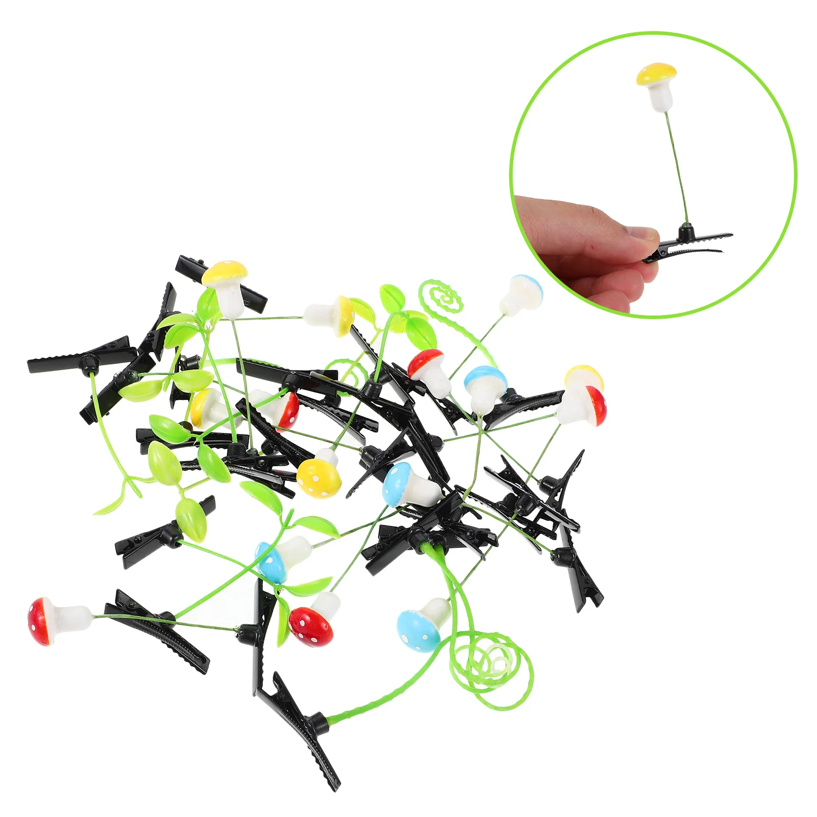 30Pcs Kawaii Bean Sprout Mushroom Hair Clips Girls Accessories Live Streaming Essential Versatile Easy Match Mushroom Clips
30Pcs Kawaii Bean Sprout Mushroom Hair Clips Girls Accessories Live Streaming Essential Versatile Easy Match Mushroom Clips