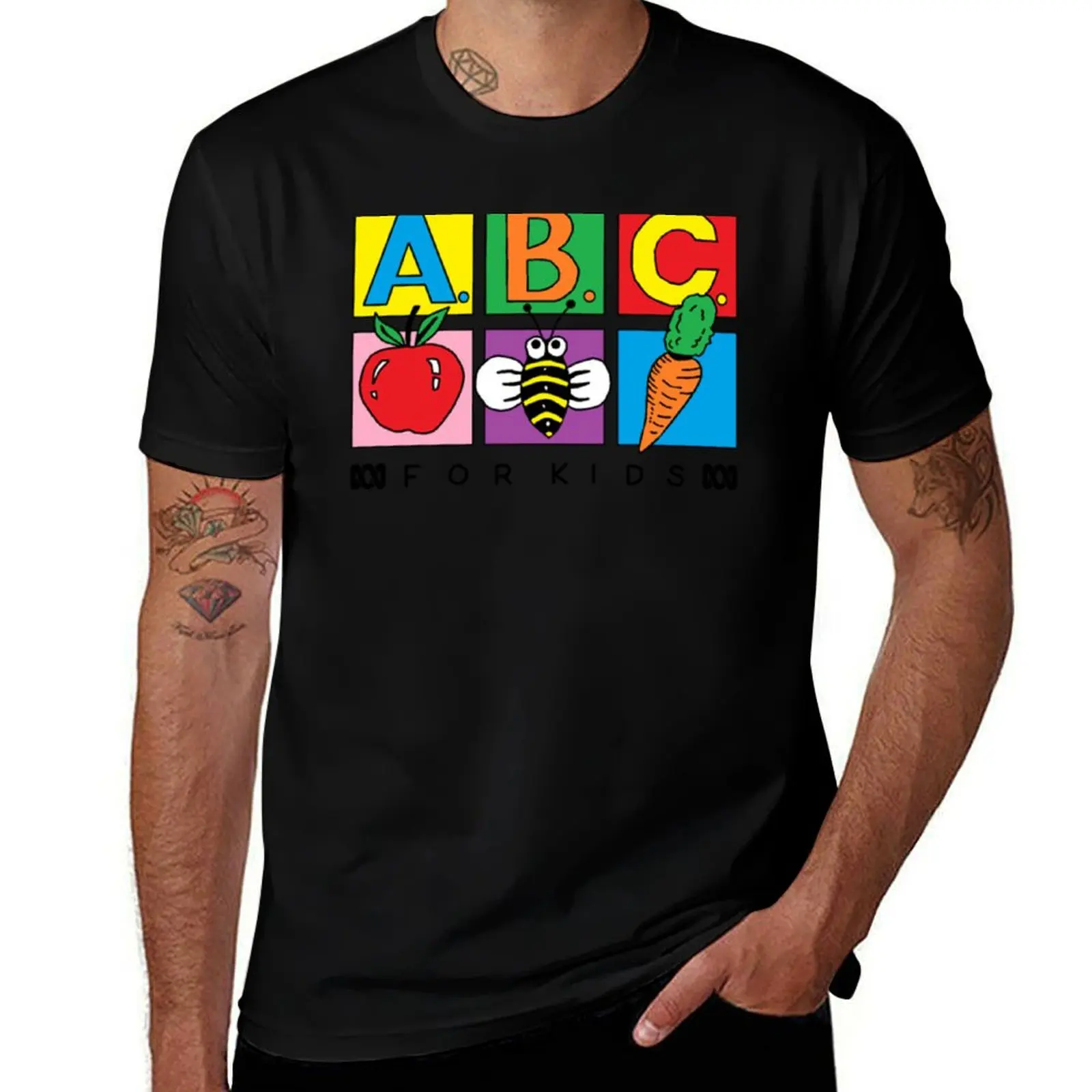 ABC For Kids Logo T-Shirt sports fans graphics custom t-shirts oversized men t shirts
ABC For Kids Logo T-Shirt sports fans graphics custom t-shirts oversized men t shirts