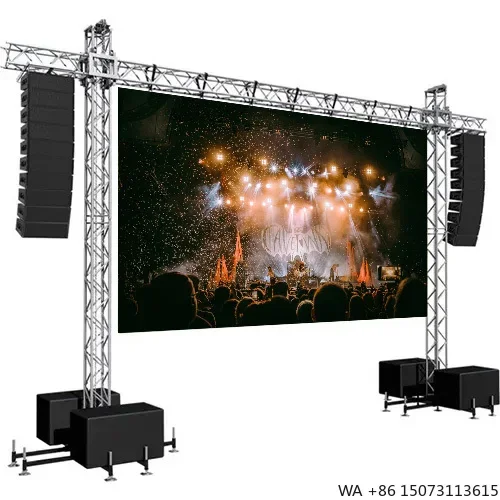 P2.6-P4.81 Indoor/Outdoor Rental LED Video Wall Panel Movable Background for Concert Stage Event
P2.6-P4.81 Indoor/Outdoor Rental LED Video Wall Panel Movable Background for Concert Stage Event