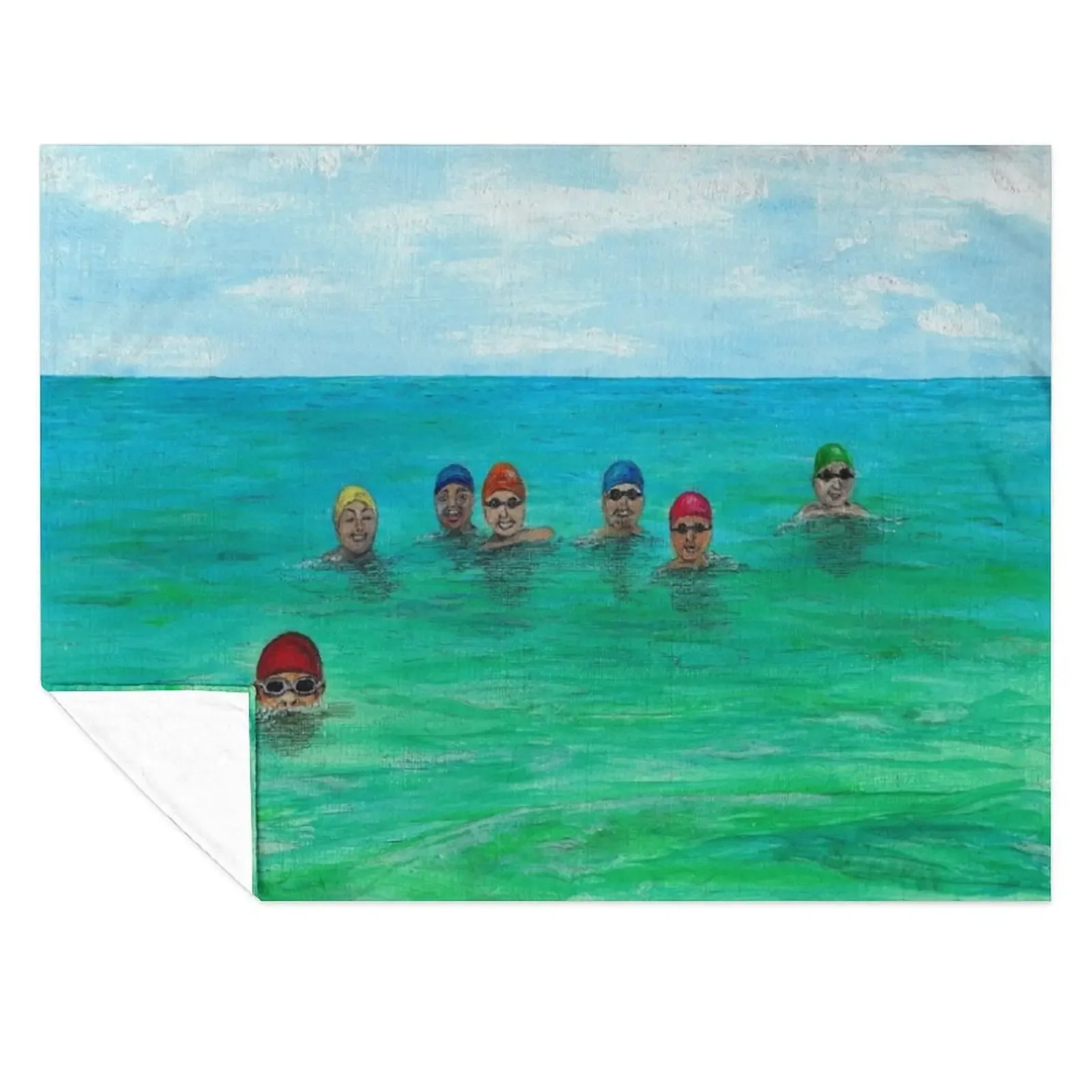Wild Swimming-Swimming Group-Swimming In The Ocean-Lake-River-Cold Water Swimmer Throw Blanket Heavy Blankets
Wild Swimming-Swimming Group-Swimming In The Ocean-Lake-River-Cold Water Swimmer Throw Blanket Heavy Blankets
