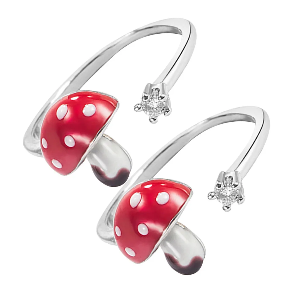2 Pcs Mushroom Ring Adjustable for Girl Unique Jewelry Women Alloy Aesthetic Rings
2 Pcs Mushroom Ring Adjustable for Girl Unique Jewelry Women Alloy Aesthetic Rings