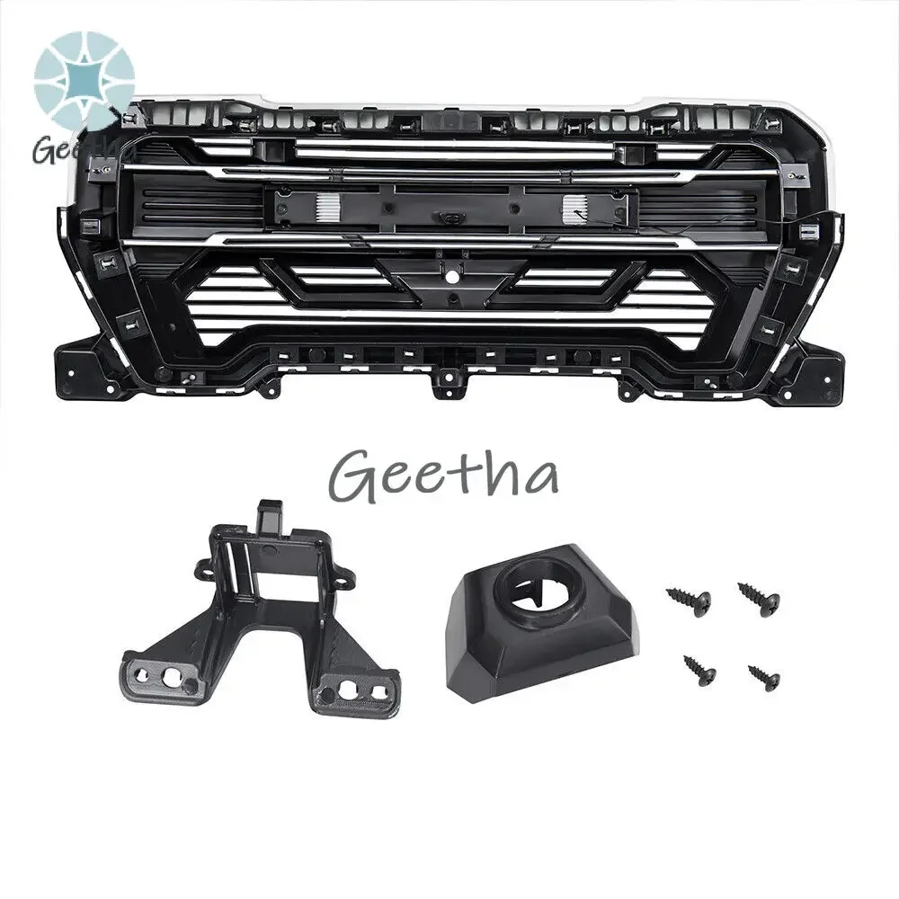 Glossy Black Front Armor Style Grille Bumper Grill car grills with Off-Road LED Lights For 2019 2020 2021 GMC Sierra 1500 ABS
Glossy Black Front Armor Style Grille Bumper Grill car grills with Off-Road LED Lights For 2019 2020 2021 GMC Sierra 1500 ABS