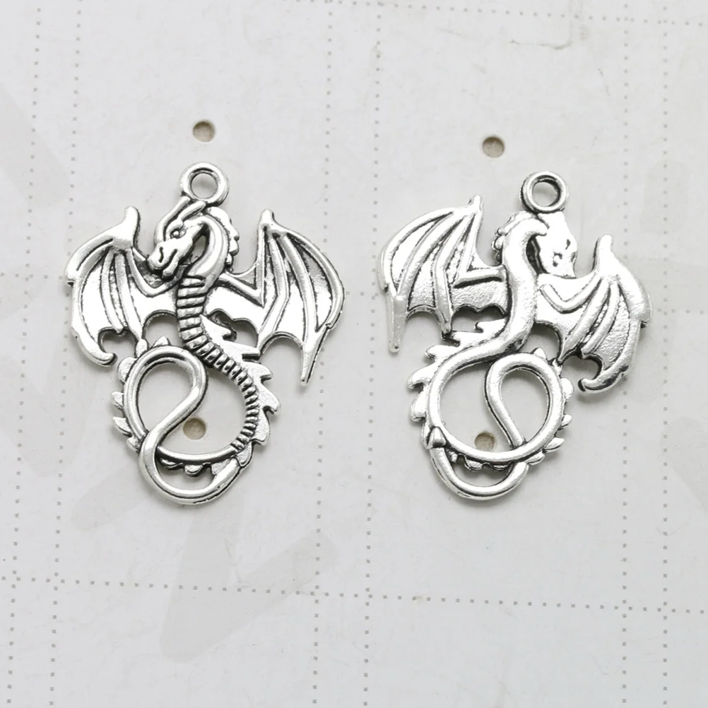 20Pcs Flying Dragon Pendants Charms Silver Alloy DIY Necklace Bracelet Accessories Jewelry Making Supplies
20Pcs Flying Dragon Pendants Charms Silver Alloy DIY Necklace Bracelet Accessories Jewelry Making Supplies