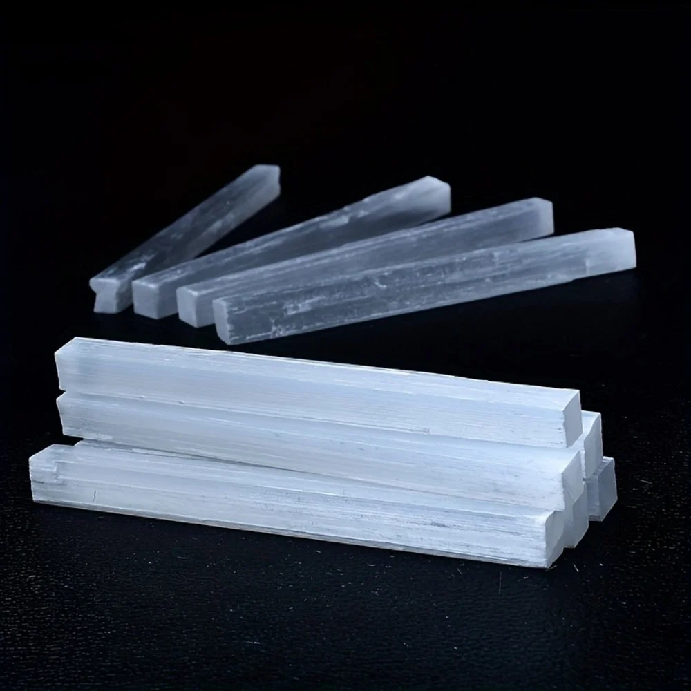 20/30pcs Natural Selenite Crystal Sticks Gypsum White Quartz Wands for Home Decoration Art and Unique Gifts for Christmas
20/30pcs Natural Selenite Crystal Sticks Gypsum White Quartz Wands for Home Decoration Art and Unique Gifts for Christmas