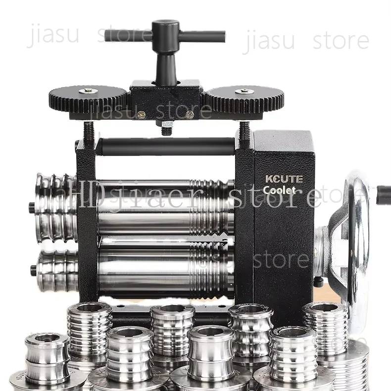 Cold Rolling Machine Manual Bracelet Shaper - Auxiliary Wheel Tool for Gold & Silver Jewelry Goldsmiths
Cold Rolling Machine Manual Bracelet Shaper - Auxiliary Wheel Tool for Gold & Silver Jewelry Goldsmiths