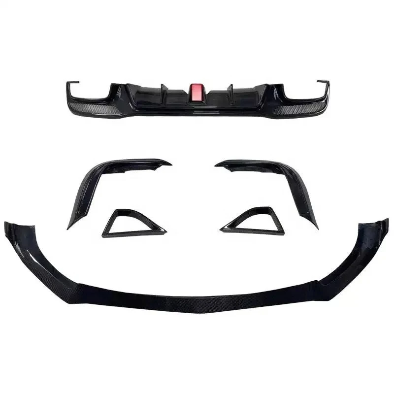 B Style Carbon Fiber Front Lip Rear Diffuser Body Kit Exterior Mod Parts Fit SUV Coupe 2016-2019
B Style Carbon Fiber Front Lip Rear Diffuser Body Kit Exterior Mod Parts Fit SUV Coupe 2016-2019