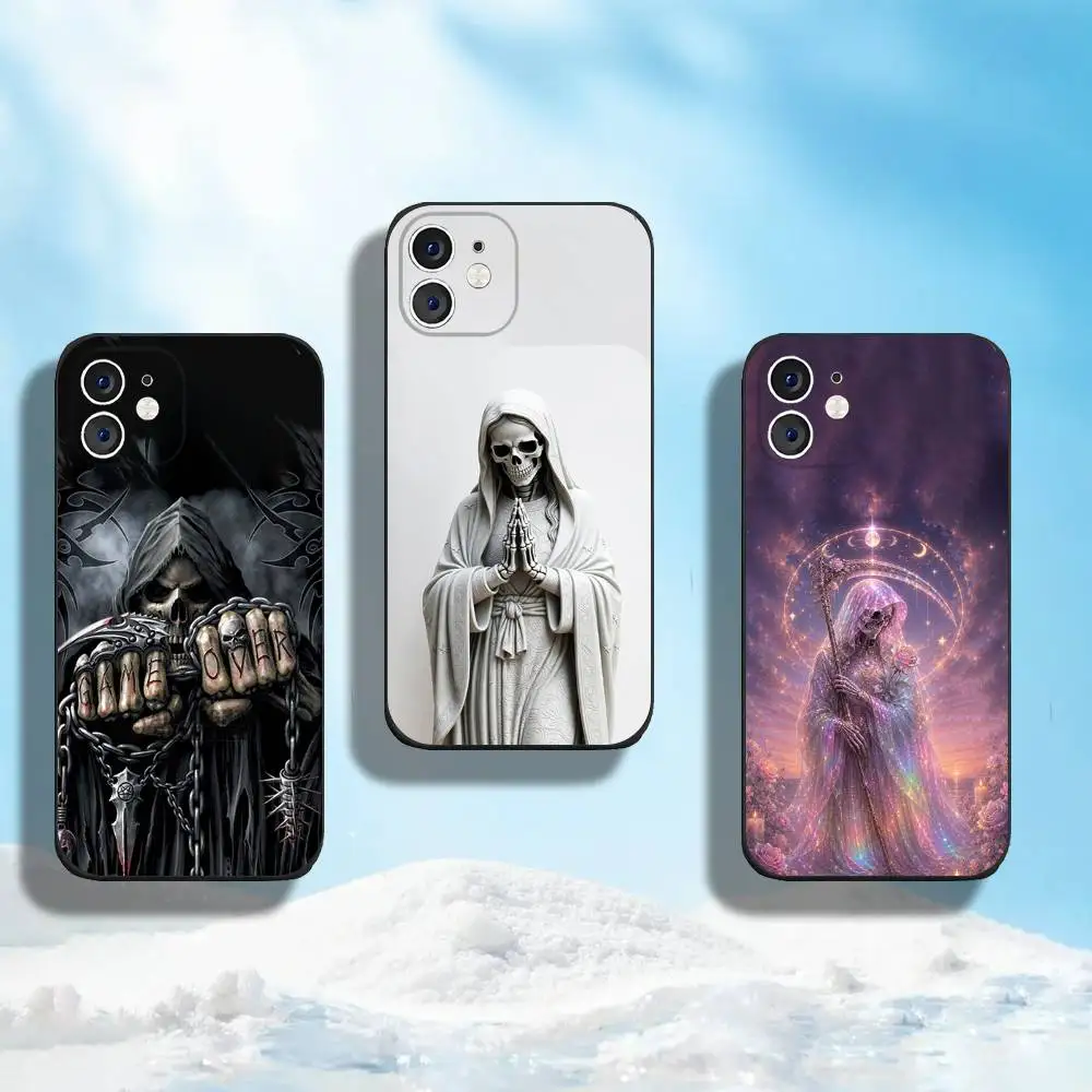 Santa Muerte Phone Case For iPhone 17 16,15,14,13,12,11,Pro,Max,Plus,Mini Ultra-thin liquid protective case
Santa Muerte Phone Case For iPhone 17 16,15,14,13,12,11,Pro,Max,Plus,Mini Ultra-thin liquid protective case
