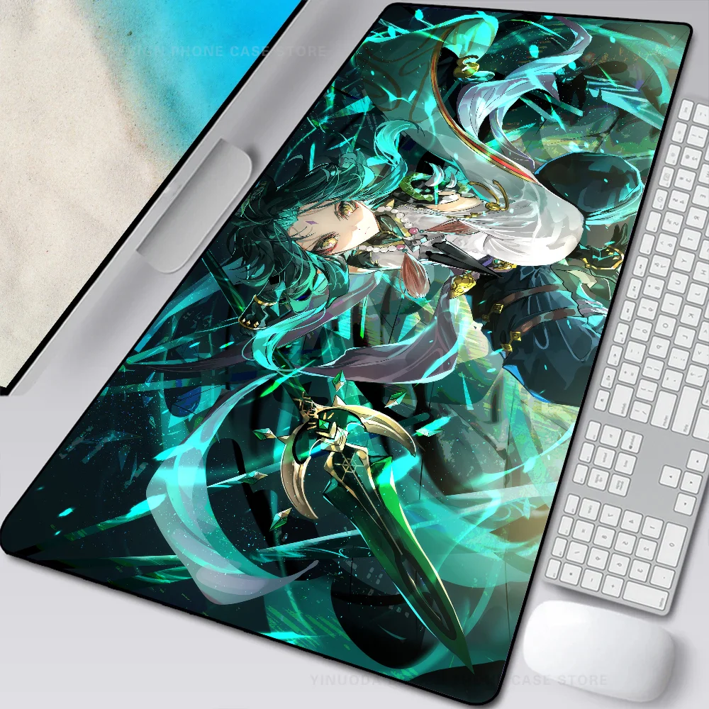 Xiao Genshin Impact Mousepad Mouse Mat Desk Mat With Pad Gaming Accessories Prime Gaming XXL Keyboard Pad
Xiao Genshin Impact Mousepad Mouse Mat Desk Mat With Pad Gaming Accessories Prime Gaming XXL Keyboard Pad