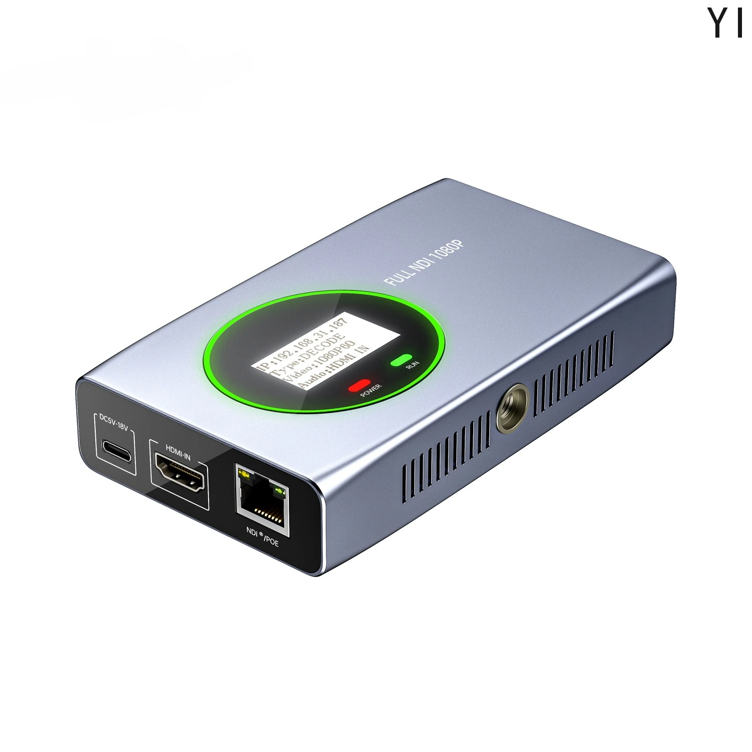 YYHC Full NDI 1080P Codec Supports HDMI Loop Out Encoder Decoder with POE Audio Video Streaming
YYHC Full NDI 1080P Codec Supports HDMI Loop Out Encoder Decoder with POE Audio Video Streaming