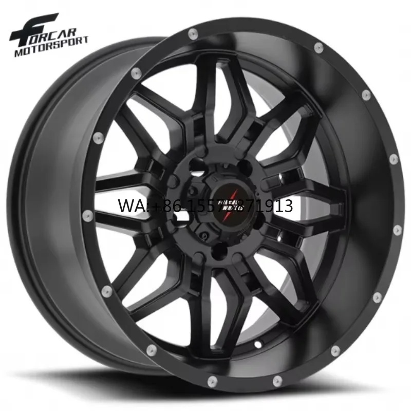 Light Black Racing Car R17-R26 Inch T6061-T6 Aluminum Car Forged Wheels Rims for Pickup 4*4 Trucks
Light Black Racing Car R17-R26 Inch T6061-T6 Aluminum Car Forged Wheels Rims for Pickup 4*4 Trucks