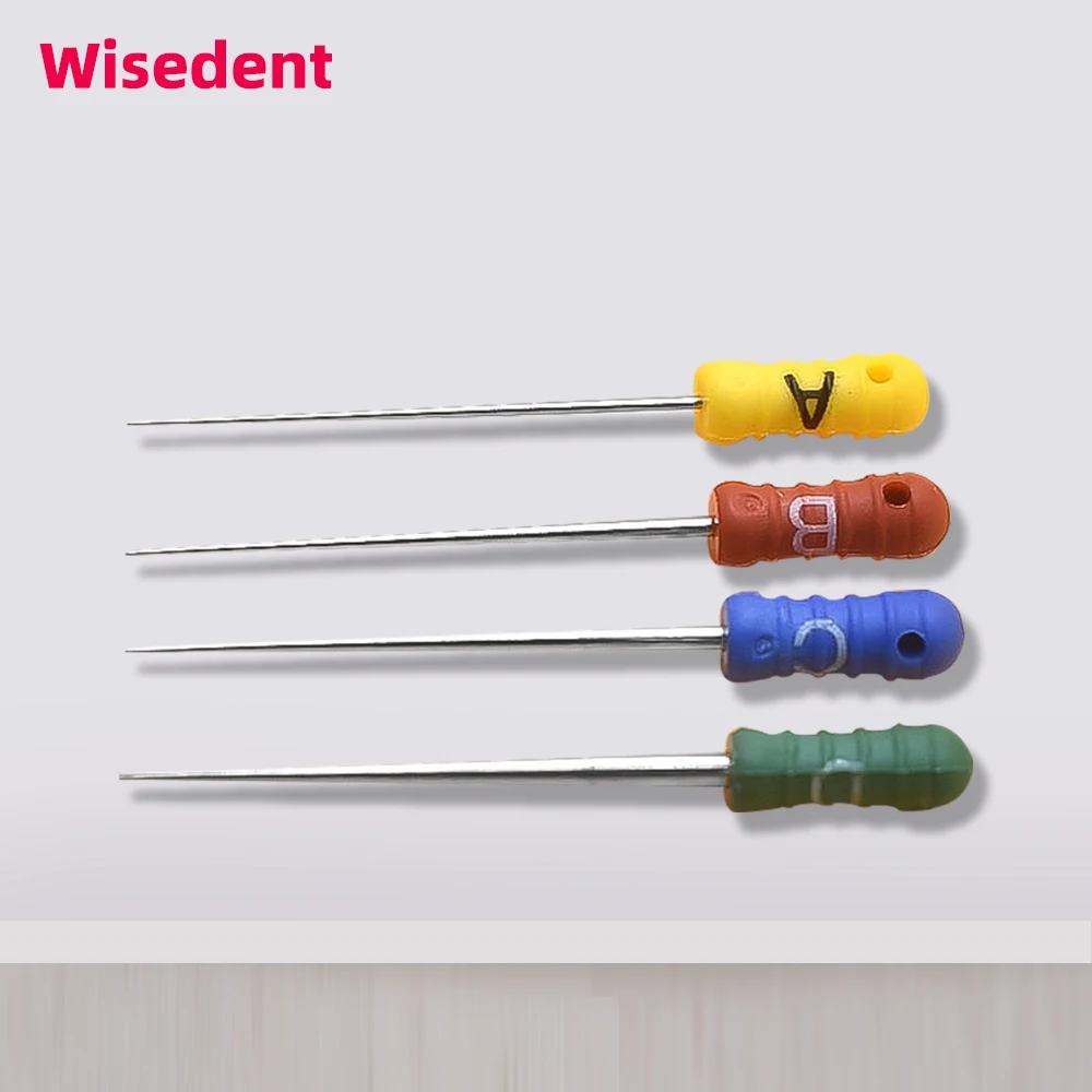 Esparcidor de dedos Dental, 4 Uds., limas endodónticas, conducto radicular de acero inoxidable, limpieza de raíces Cor usada
Esparcidor de dedos Dental, 4 Uds., limas endodónticas, conducto radicular de acero inoxidable, limpieza de raíces Cor usada