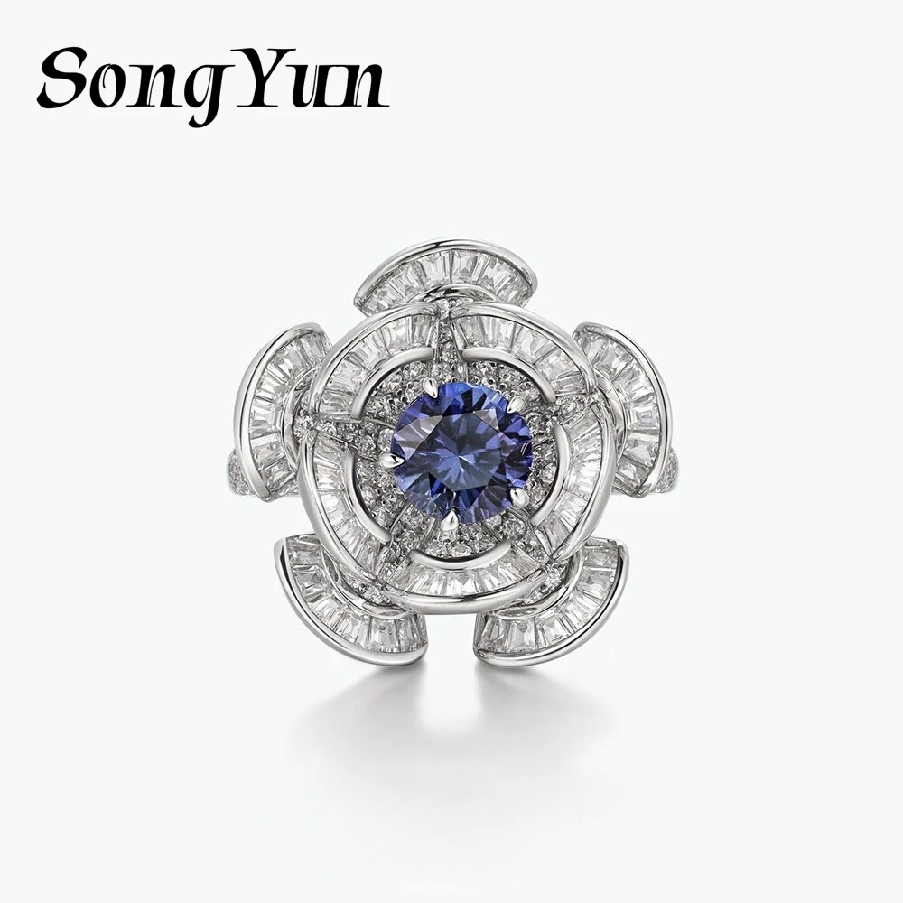 SONGYUN Designer Jewelry 925 Sterling Silver Ring Zircon 5A Grade Triangle Promise for Women Real Gold Plated Fine Jewelry Rings
SONGYUN Designer Jewelry 925 Sterling Silver Ring Zircon 5A Grade Triangle Promise for Women Real Gold Plated Fine Jewelry Rings