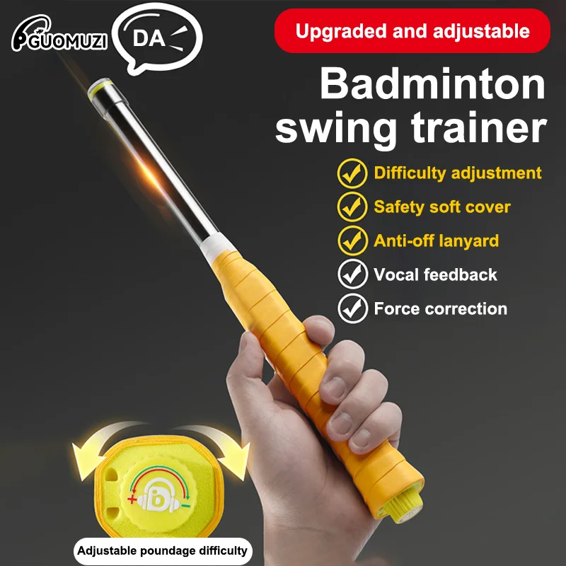 Badminton Equipment Badminton Racket Swing Trainer Power Generator Movement Corrector Beginner Professional Practice Supplies
Badminton Equipment Badminton Racket Swing Trainer Power Generator Movement Corrector Beginner Professional Practice Supplies