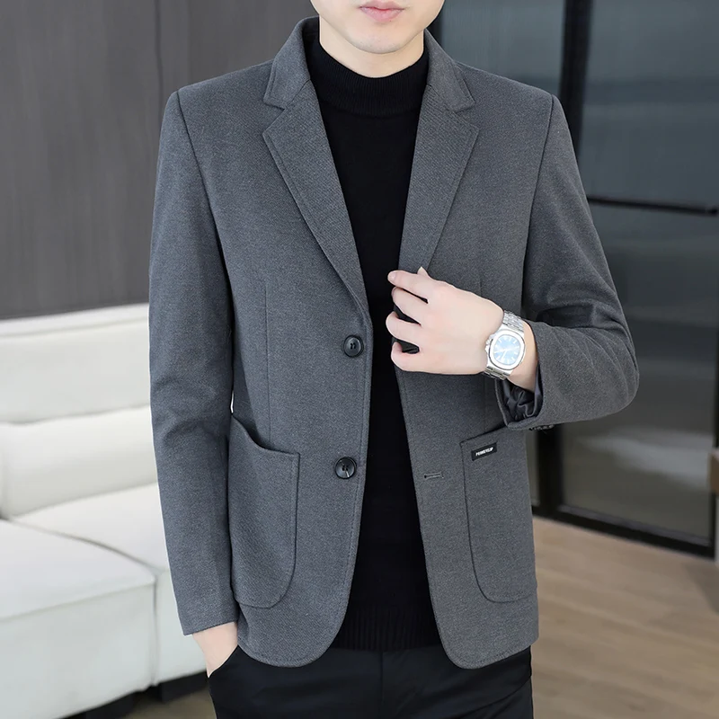 Blazer Men's Fashion Business Outdoor Travel Solid Color Trendy Wedding Youth Slimming Versatile Casual High Formal Wear Blazer
Blazer Men's Fashion Business Outdoor Travel Solid Color Trendy Wedding Youth Slimming Versatile Casual High Formal Wear Blazer