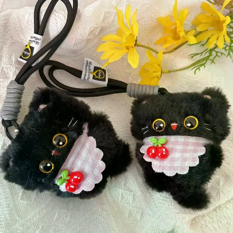 Cute Plush Dark Shadow Cat Keychain Backpack Pendant Decoration Kawaii Stuffed Doll Toy Car Keyring Accessories Couples Gift
Cute Plush Dark Shadow Cat Keychain Backpack Pendant Decoration Kawaii Stuffed Doll Toy Car Keyring Accessories Couples Gift