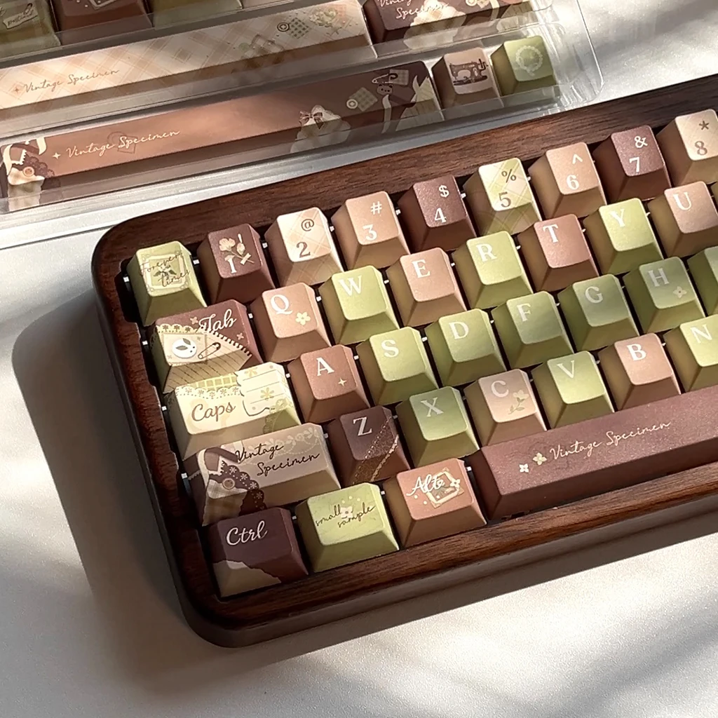 Bear keycaps original height full set cute cartoon hand-painted original green brown keycaps
Bear keycaps original height full set cute cartoon hand-painted original green brown keycaps