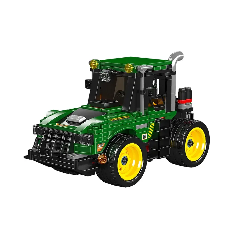 466PCS 24061 Green Tractor Building Block Assembly Puzzle Toy Ornament Model Holiday Gift Birthday Gift For Kids
466PCS 24061 Green Tractor Building Block Assembly Puzzle Toy Ornament Model Holiday Gift Birthday Gift For Kids
