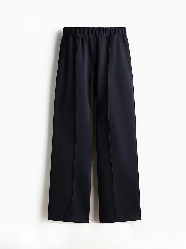 Новые весенние женские свободные брюки с эластичным поясом, прямые, повседневные, H&M 322988, удобные, из смесового полиэстера
Новые весенние женские свободные брюки с эластичным поясом, прямые, повседневные, H&M 322988, удобные, из смесового полиэстера