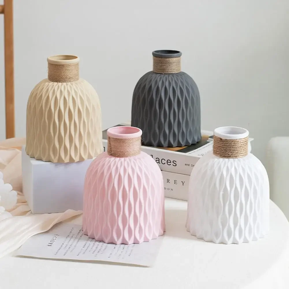Water Ripple Plastic Vase Wave Flower Pot Elegant Modern Nordic Style Home Living Room Desktop Decor Ornament Flower Arrangement
Water Ripple Plastic Vase Wave Flower Pot Elegant Modern Nordic Style Home Living Room Desktop Decor Ornament Flower Arrangement