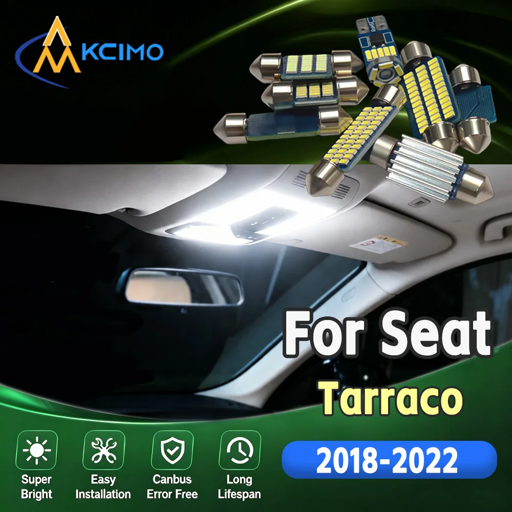 For Seat Tarraco 2018-2022 Vehicle Specific Canbus LED Interior Map Reading Door Dome Light Bulbs Indoor Lamp Accessories
For Seat Tarraco 2018-2022 Vehicle Specific Canbus LED Interior Map Reading Door Dome Light Bulbs Indoor Lamp Accessories
