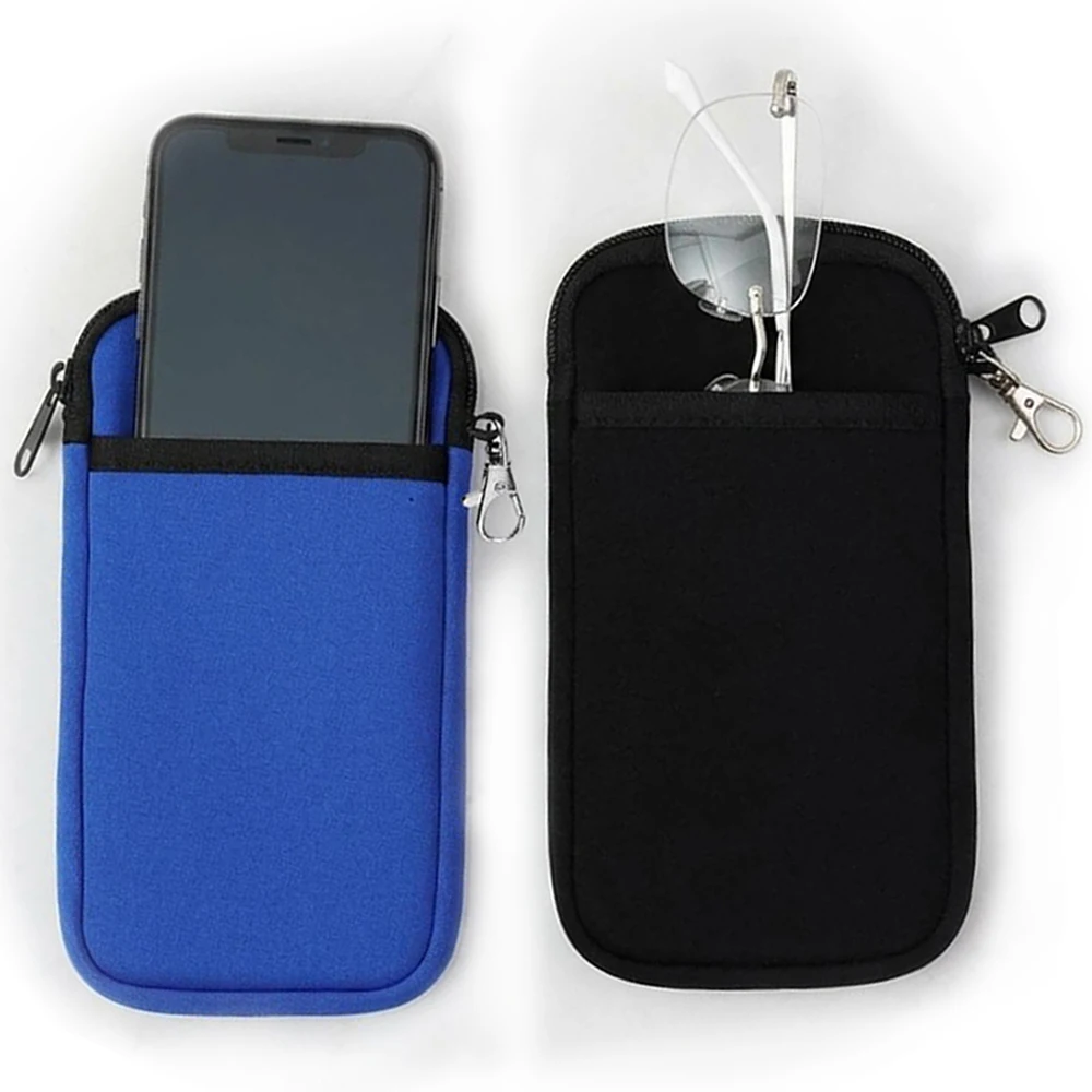 Zipper Phone Bag Portable Card Wallet Glasses Soft Case Protective Shell For iPhone 17 Pro Max Pocket Double Sunglasses Cover
Zipper Phone Bag Portable Card Wallet Glasses Soft Case Protective Shell For iPhone 17 Pro Max Pocket Double Sunglasses Cover