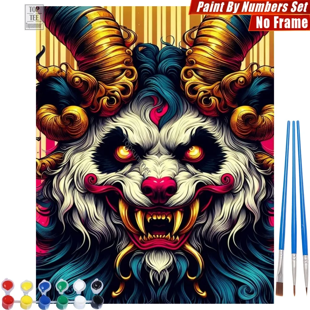 Fantastical beast head Digital Oil Painting Kit - Vibrant impactful colors Creative Family Fun Father'S Day Gift For Dad
Fantastical beast head Digital Oil Painting Kit - Vibrant impactful colors Creative Family Fun Father'S Day Gift For Dad
