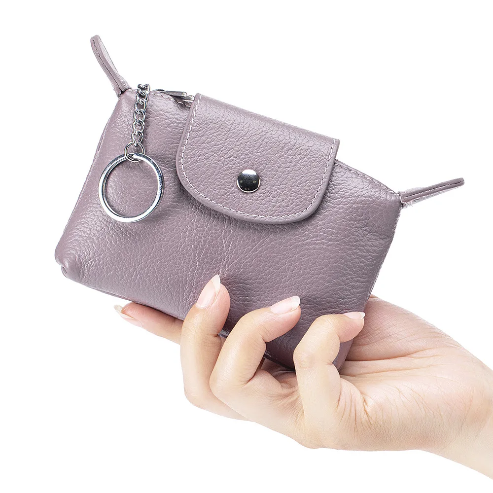 Lightweight Women's Mini Coin Purse Luxury Brand Keychain Wallet Genuine Leather Stylish Compact Pouch Small Wallet
Lightweight Women's Mini Coin Purse Luxury Brand Keychain Wallet Genuine Leather Stylish Compact Pouch Small Wallet