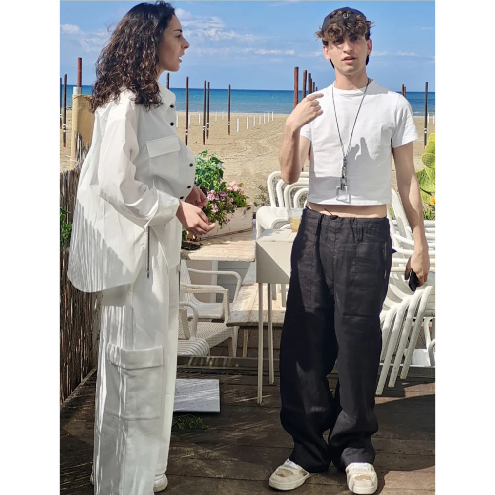 Neutral Double Layer Linen Trousers Long Commute Style Simple Design Pocket Detail Wide Leg Pants Thin Cotton Linen Fabric
Neutral Double Layer Linen Trousers Long Commute Style Simple Design Pocket Detail Wide Leg Pants Thin Cotton Linen Fabric
