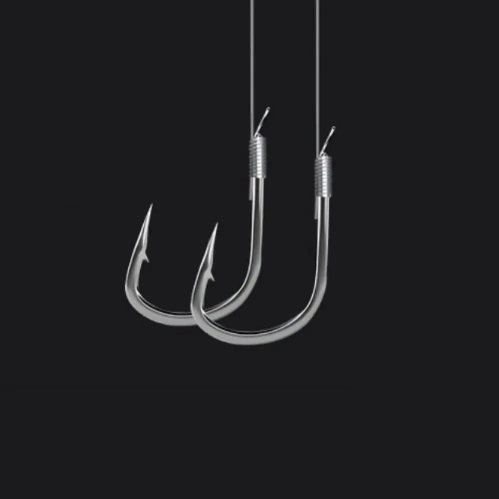 20pcs 45cm Barbed Fishing Hooks High Carbon Steel with Barb Carbon Steel Barbed Hooks Anti-rust for Carp Grass Carp Crucian
20pcs 45cm Barbed Fishing Hooks High Carbon Steel with Barb Carbon Steel Barbed Hooks Anti-rust for Carp Grass Carp Crucian