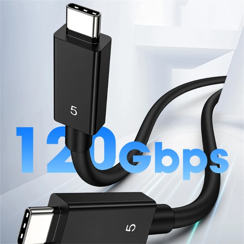 Кабель USB C для эффективной поддержки передачи данных Thunderbolt5,240W Зарядка Power H8WD
Кабель USB C для эффективной поддержки передачи данных Thunderbolt5,240W Зарядка Power H8WD