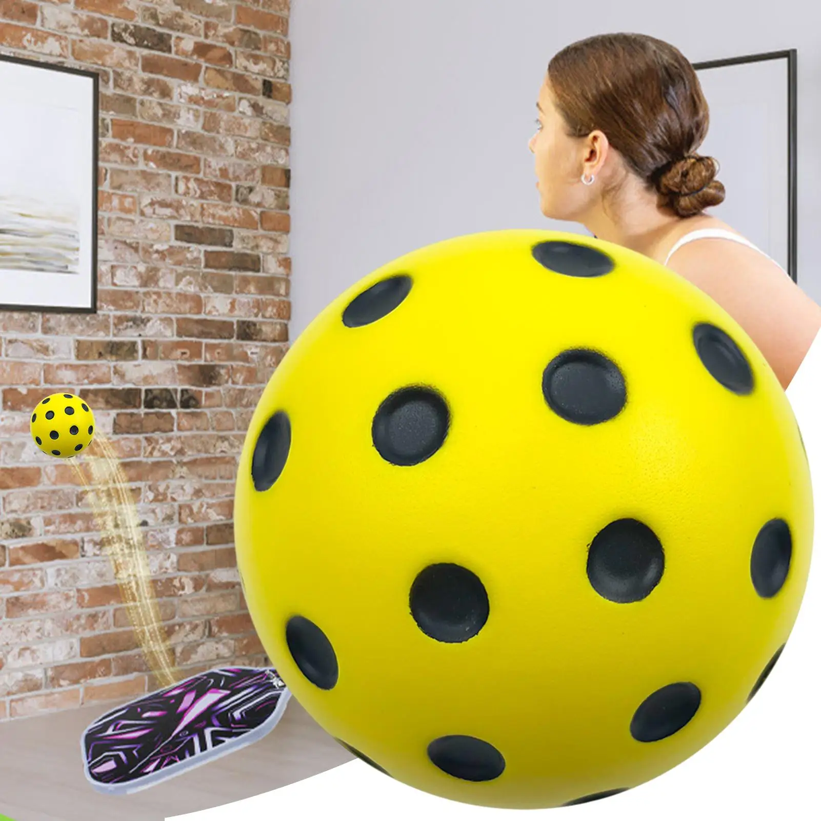 Foam Balls For Pickleball Practice Quiet Bounc Ball Pickleball Ball Pickleball Accessories Pickle Balls For Pickleball Training
Foam Balls For Pickleball Practice Quiet Bounc Ball Pickleball Ball Pickleball Accessories Pickle Balls For Pickleball Training